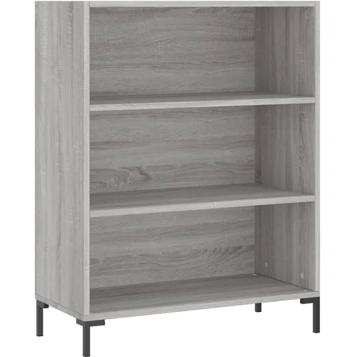 MAISON CHIC Knjižna omara - Knjižni regal siva sonoma 69,5x32,5x90 cm inženirski les, (21724857) MAISON CHIC Knjižna omara - Knjižni regal siva sonoma 69,5x32,5x90 cm inženirski les, (21724857)
