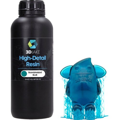 3DJAKE 8K High-Detail Resin Transparent Blue Cene