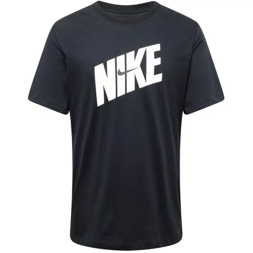 Nike Funkcionalna majica 'NOVELTY' črna / bela