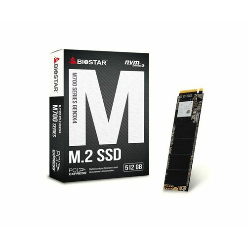 Biostar SSD M.2 512GB M700 Series NVME 2000/1600MB/s, M700­512GB ssd hard disk Slike