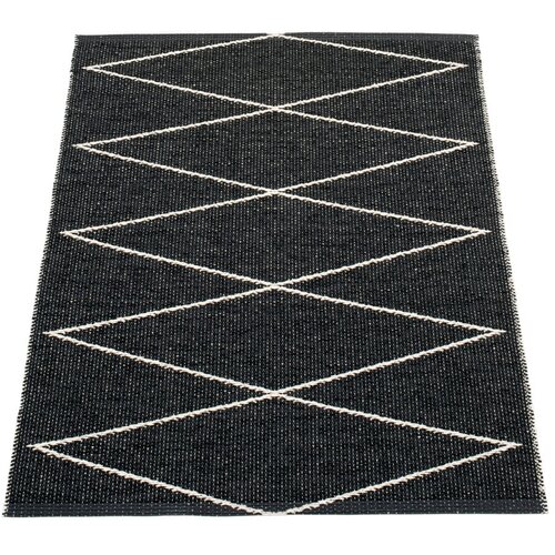 Pappelina Crni unutarnji i vanjski tepih 70x100 cm Max Black – Cene