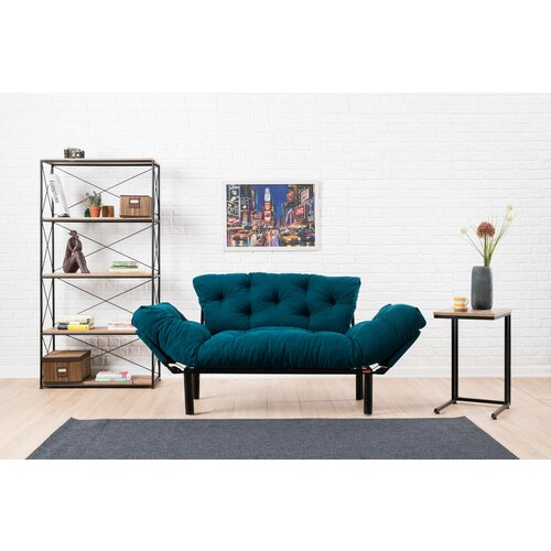nitta - petrol blue petrol blue 2-Seat sofa-bed Slike