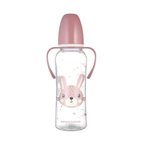 Canpol BABIES FLASICA CUTE ANIMALS SA RUCKAMA 250ml (11845) - PINK (11845_pin) Slike