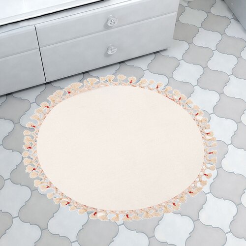 Hanah home prostirka za kupatilo 100x100cm Bela Cene