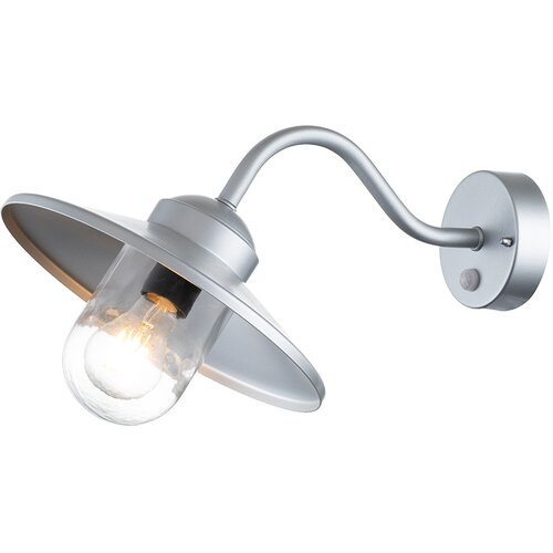 Elstead Lighting Elstead Klampenborg Zunanja stenska svetilka s kupolo, srebrna, IP44, (22100021) Cene