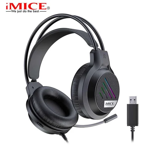 Gaming SLUSALICE HD-460 7,1 SURROUND+RAINBOW BLACKLIGHT IMICE