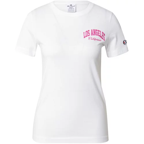 Champion Authentic Athletic Apparel Majica roza / bijela