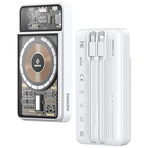 Remax Power bank prenosiva baterija Phantom Series RPP-580 PD 20W+QC 22.5W 10000mAh beli Cene