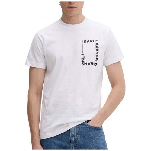 Karl Lagerfeld Majice &amp;amp; Polo majice B2m17046 Bela Slike