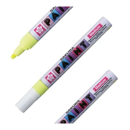 Royal Talens paint marker uljani marker medium fluo ylw 2.0mm ( 672504 ) Slike