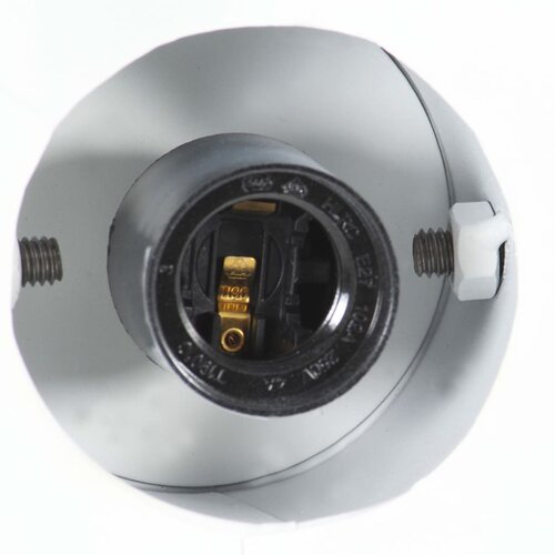  Industrijska viseća svjetiljka 25 W crna okrugla 19 cm E27 Slike