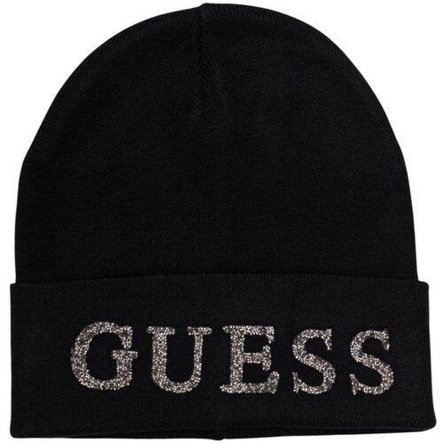 Guess Kape BEANIE AW5398 POL01 Črna Slike