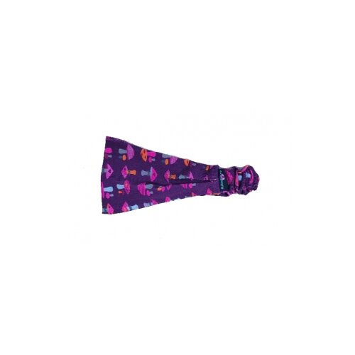 Kukadloo Girls' scarf - blue-purple sponges - 11cm Slike