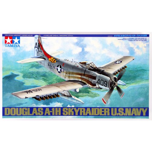 Tamiya 1:48 USN Douglas Al-H Skyraider US NAVY Cene