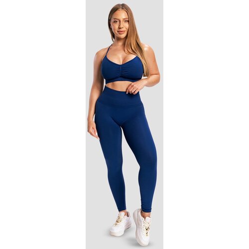 GymBeam ženske helanke sculpt seamless navy Slike