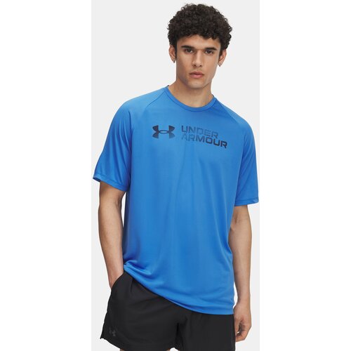 Under Armour Men's T-shirt UA Tech Reflective SS-BLU - Men's Cene