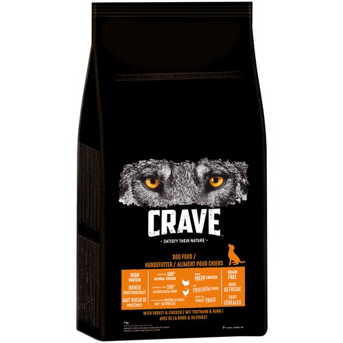 CRAVE Adult s puranom & piščancem - 7 kg Cene