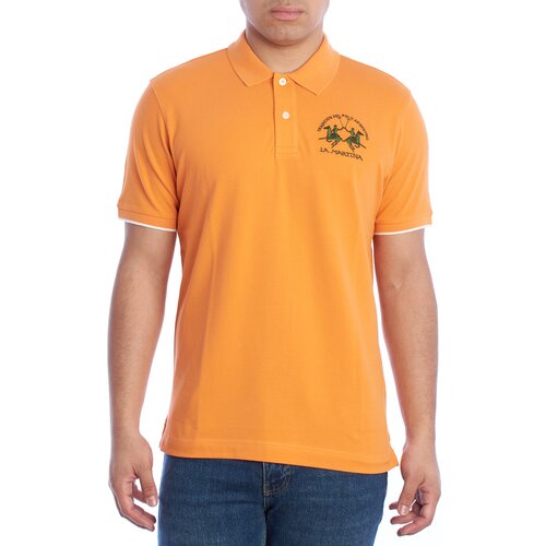 La Martina Polo majice kratki rokavi YMP001-PK001-02163 Oranžna Slike