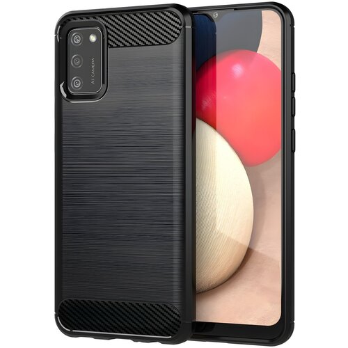  Futrola Carbon Shield TPU za Samsung Galaxy A02s - Crna KP10709 Cene