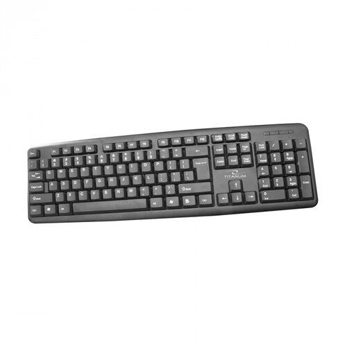  TK101 keyboard USB Black Slike