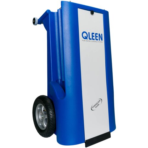 QLEEN DISY Elektro | Profesionalna ma&amp;scaron;ina za pranje fasada i panela (baterija 8h, pumpa 10bar, do 21m visine, 40m crevo) Slike
