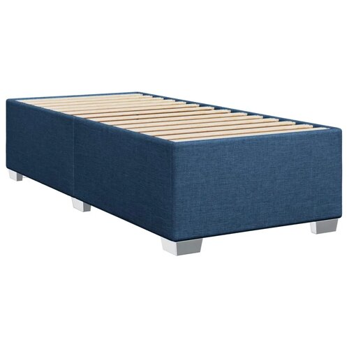 Krevet s box springom madracem i LED-om Plava 90 x 190 cm - Plava 90 x 190 cm Dizajn linija Slike