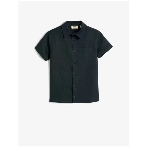 Koton Shirt - Dark blue - Regular fit
