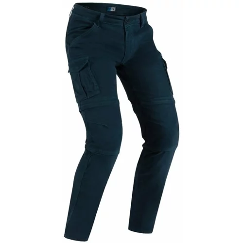 Pmj Santiago Zip Blue 34 Motoristične jeans hlače