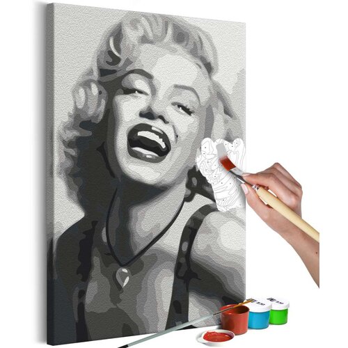  Slika za samostalno slikanje - Laughing Marylin 40x60 Cene