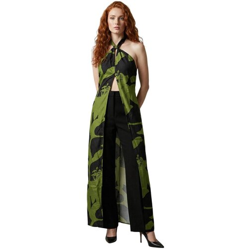 Replay Dolge obleke W9231 .000.75100 Zelena Cene