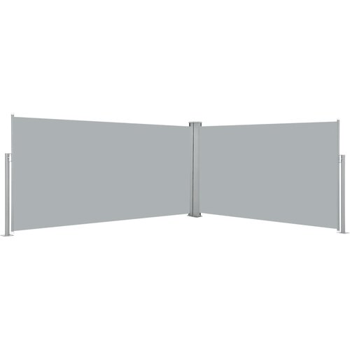 vidaXL Bočna Tenda Uvlačiva 160x600 cm Siva Cijene