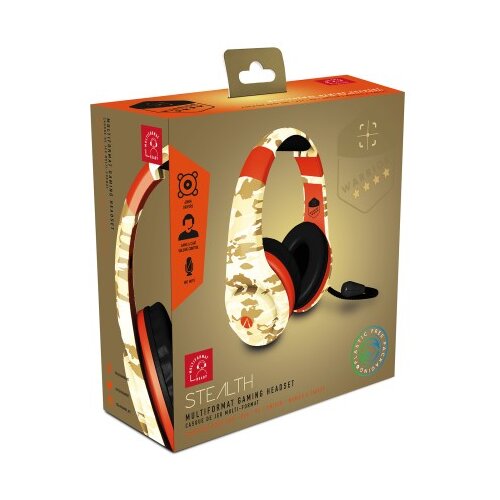 4gamers SLU&Scaron;ALKE STEALTH WARRIOR STEREO GAMING HEADSET MULTIFORMAT Cene
