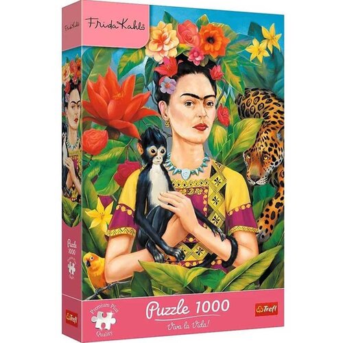 Trefl Frida Kahlo - Portret džungle puzzle od 1000 komada premium - Cijene