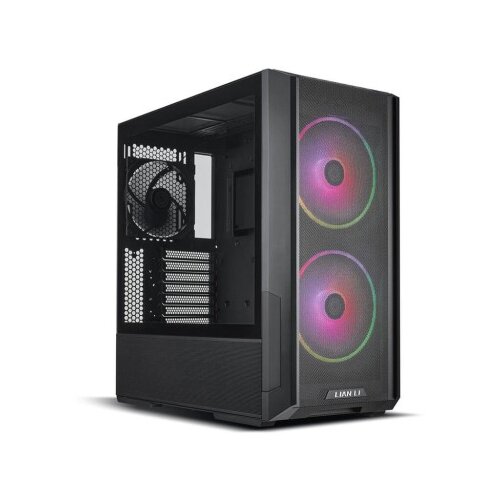 Lian Li Računalni&scaron;ko ohi&scaron;je ATX LANCOOL 216, Midi-Tower, ARGB, kaljeno steklo, črno Cene