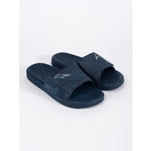 Shelvt Men's Blue Flip Flops Cene