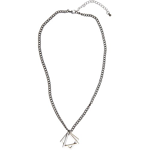 Urban Classics Accessoires Mercury layering necklace made of gunmetal Slike