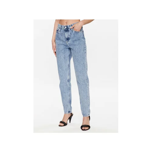 Calvin Klein Jeans Jeans hlače J20J221443 Modra Mom Fit