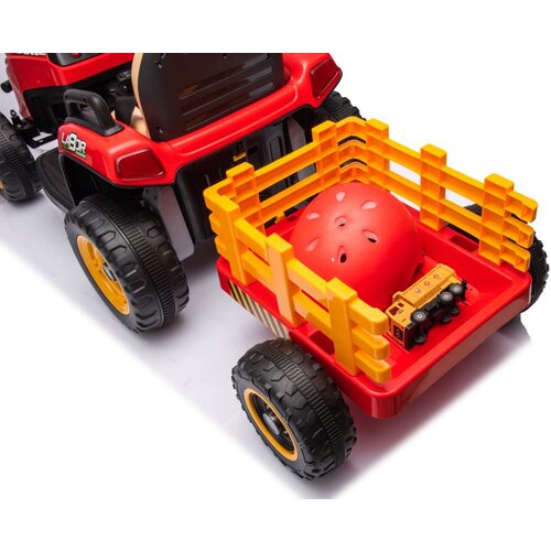 Lean Toys Otro&amp;scaron;ki traktor na akumulator BBH-030 rdeča Slike