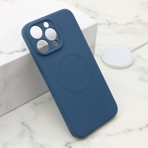 Maska VELVET TOUCH MagSafe za iPhone 14 Pro Max/ plava Cene