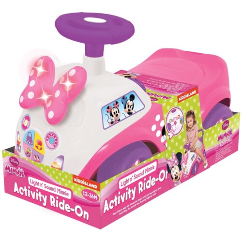 Kiddieland Minnie auto guralica, dječije vozilo sa svjetlom i zvukom Cene