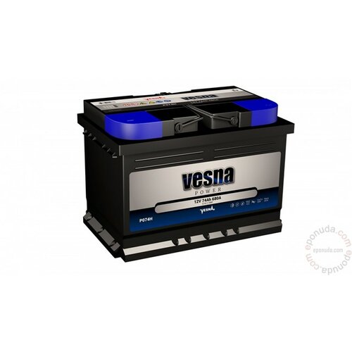 Vesna akumulator za automobil VESNA POWER P055X 55Ah 500A L+ akumulator Slike