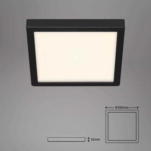 BRILONER 3467-415 - led stropna svetiljka fire LED/21W/230V 30x30 cm Slike