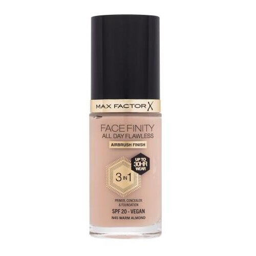 Max Factor tekoča podlaga - Facefinity Foundation - N45 Warm Almond Slike