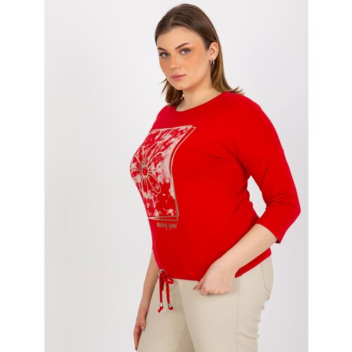 RELEVANCE Blouse-RV-BZ-8470.93P-red Cijene