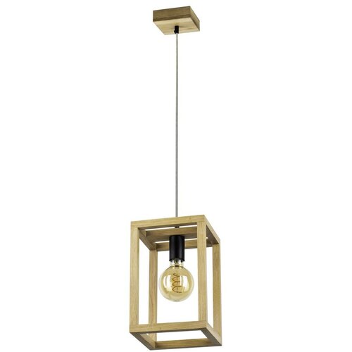  Spot-Light 61540174 - Luster na sajli KAGO 1xE27/60W/230V matni hrast Cene