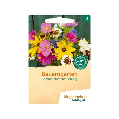 Bingenheimer Saatgut cvetlična mešanica "Bauerngarten"