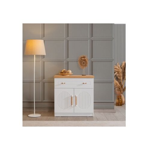 Hanah home komoda s ladicama, bijela Cene