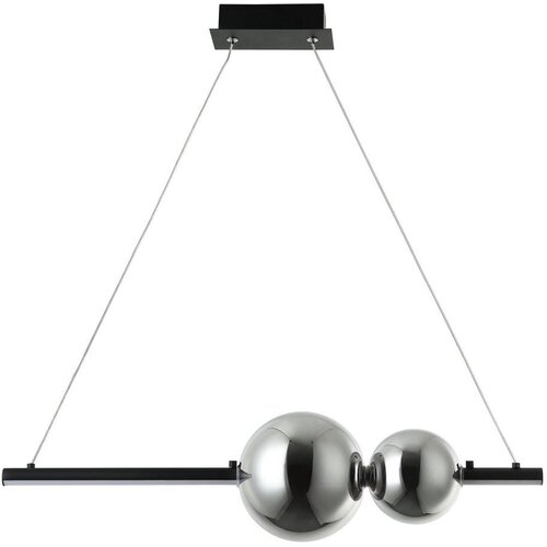  Zambelis 22109 - LED prigušiva luster na sajli LED/11W/230V crna Cene