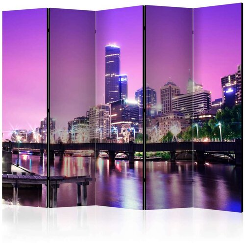  Paravan u 5 dijelova - Purple Melbourne II [Room Dividers] 225x172 Cijene