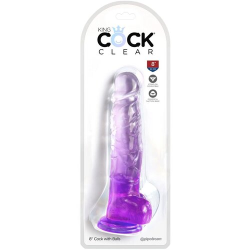 Pipedream King Cock Dildo sa testisima, Providni Slike